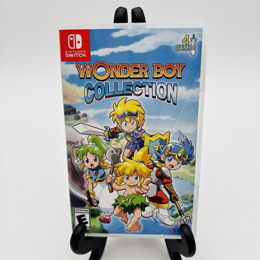 Wonder Boy Collection (Nintendo Switch, 2022) Complete with booklet. VG Cond